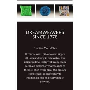 Dreamweavers artisan patchwork pillows